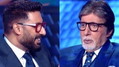 Abhishek Bachchan thinks he is a 'better actor' than Amitabh Bachchan. Here's how KBC 16 host responded