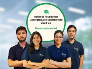 Reliance Foundation Undergraduate Scholarships results announced for 2024- 25 on the occasion of Shri Dhirubhai Ambani’s 92nd birth anniversary