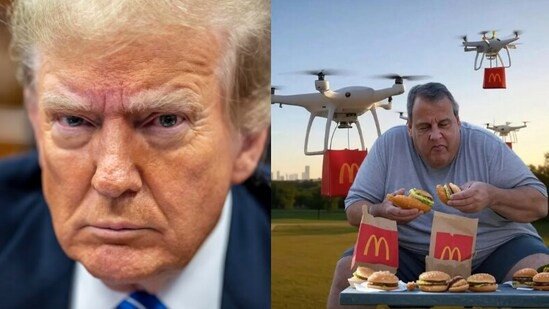 Donald Trump brutally mocks NJ Gov. Chris Christie over drone controversy with AI photo