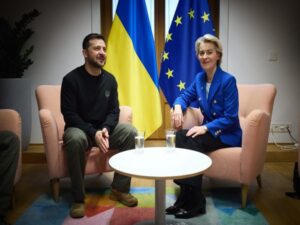 Zelenskyy discusses Ukraine's EU accession, use of frozen Russian assets with Ursula von der Leyen