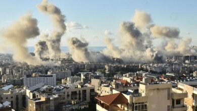 The Palestinian Health Ministry said at least eight people were killed by Israeli military operations in and around the city of Tulkarem in the northern West Bank on Tuesday. The ministry reported three of the dead were killed by airstrikes. The Israeli military said it opened fire after militants attacked soldiers, and it was aware of some uninvolved civilians who were harmed in the raid. An Associated Press photojournalist captured images of Israeli forces detonating an explosive device planted by Palestinian militants during a raid in the Nur Shams refugee camp. Israel has carried out several large-scale raids in the West Bank since the start of the war in Gaza, ignited by Hamas' Oct. 7 attack on southern Israel. While airstrikes were once rare in the West Bank, they have grown more common since the outbreak of war as Israeli forces clamp down, saying they aim to prevent attacks on their citizens. Israeli fire has killed at least 800 Palestinians in the occupied West Bank since October 2023, Palestinian health officials say. In that time, Palestinian militants have launched a number of attacks on soldiers at checkpoints and within Israel.