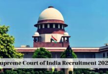 Supreme Court of India Recruitment 2025: Registration Begins Jan 14 for 90 Law Clerk Cum RA Posts