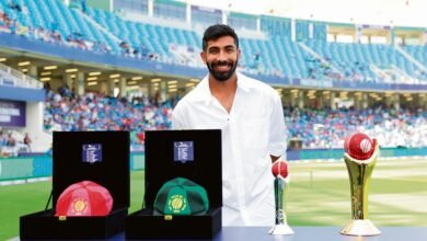 Bumrah receives